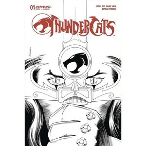 THUNDERCATS #1 CVR Q 1:10 INCV SHALVEY LINE ART VARIANT